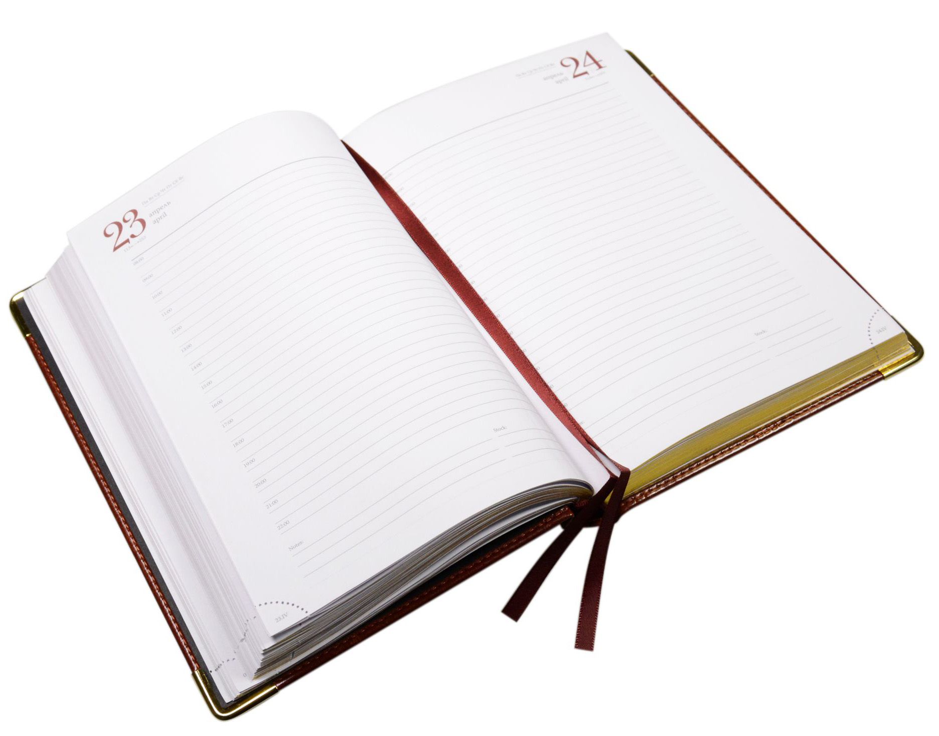 Ежедневник п/дат. А5+ "Boss" коричневый /20/