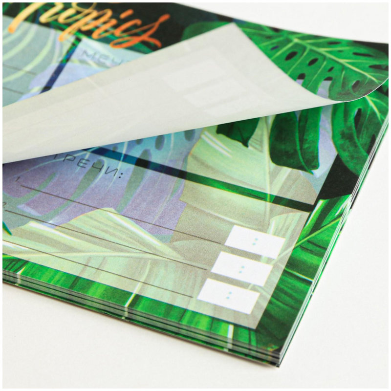 Планинг недат. "Queen of tropics" прямоугольный 17х10 см 50л /10/