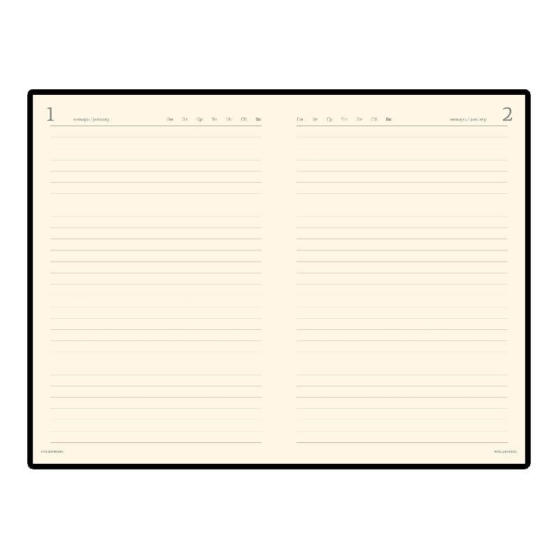 Ежедневник п/дат. А5 "PROFY" портфолио черный/10/