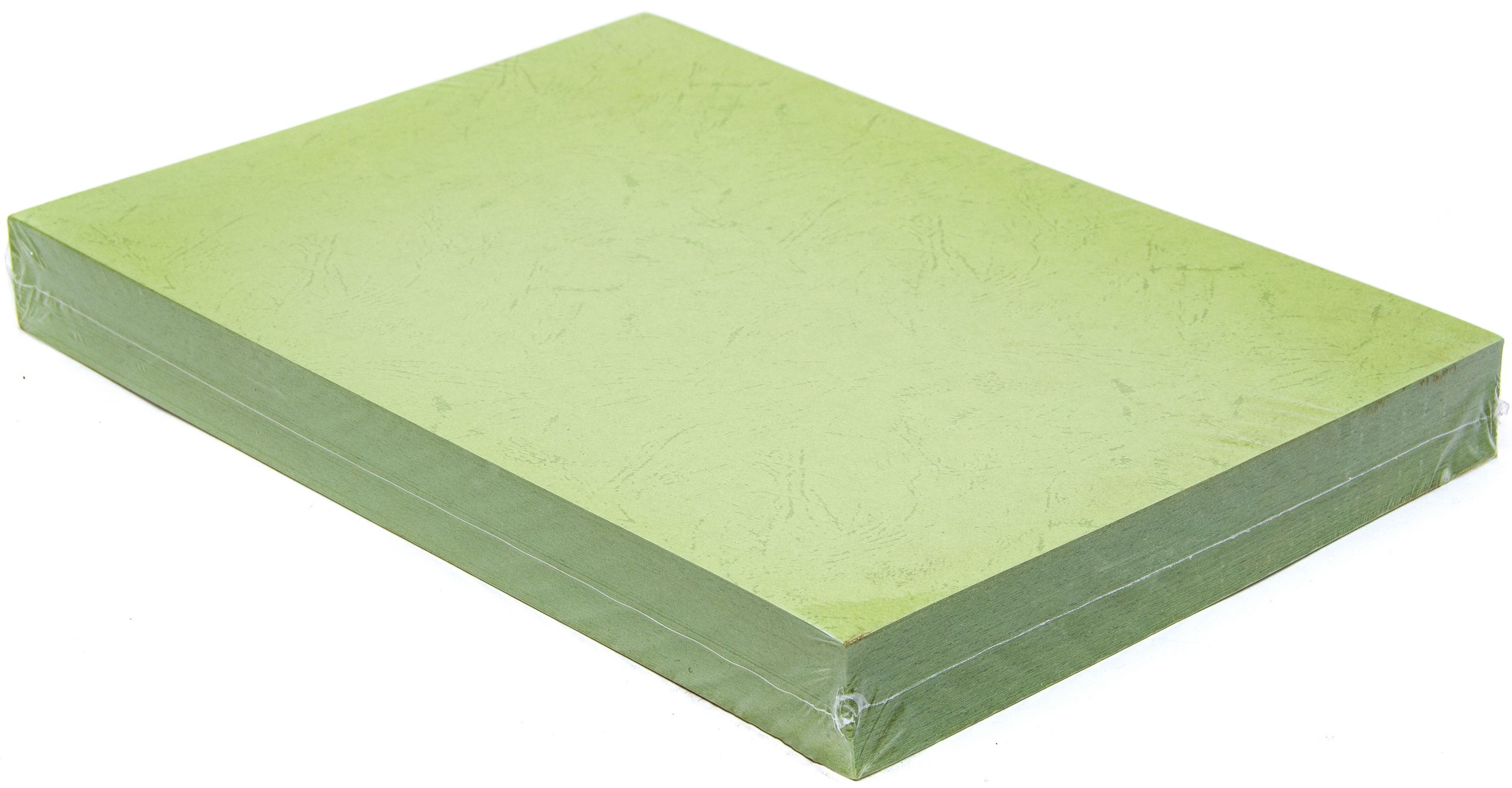 Обложка для переплета А4 "Lamirel Delta" картон зеленый с тиснением под кожу 100шт. /1/