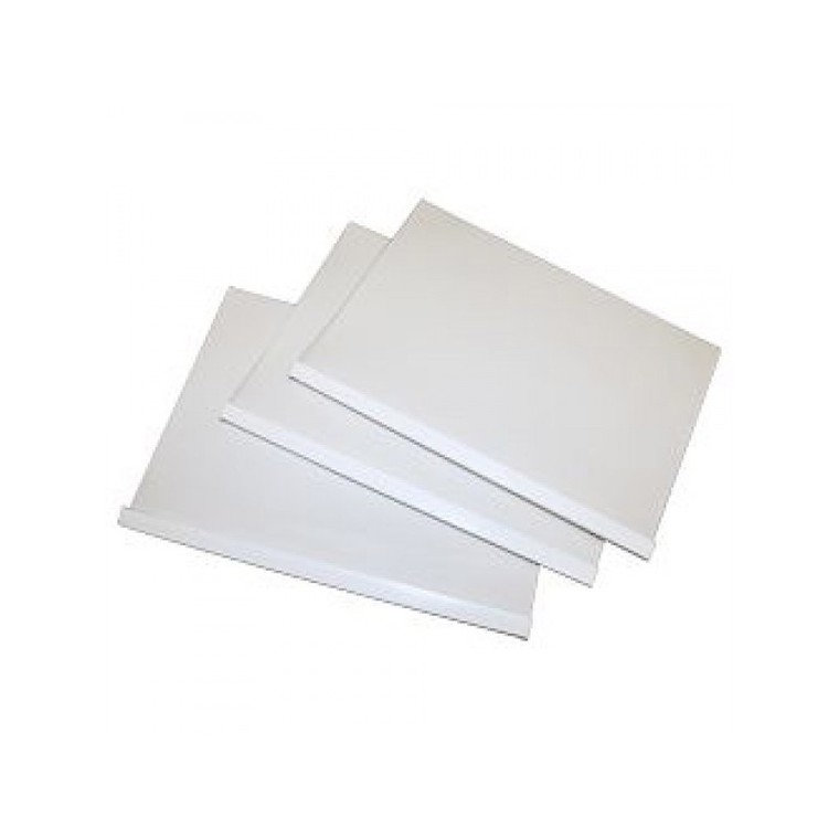 Обложка для переплета А4 "Office Kit" 3мм. термообложка  пластик белые 100шт. /1/