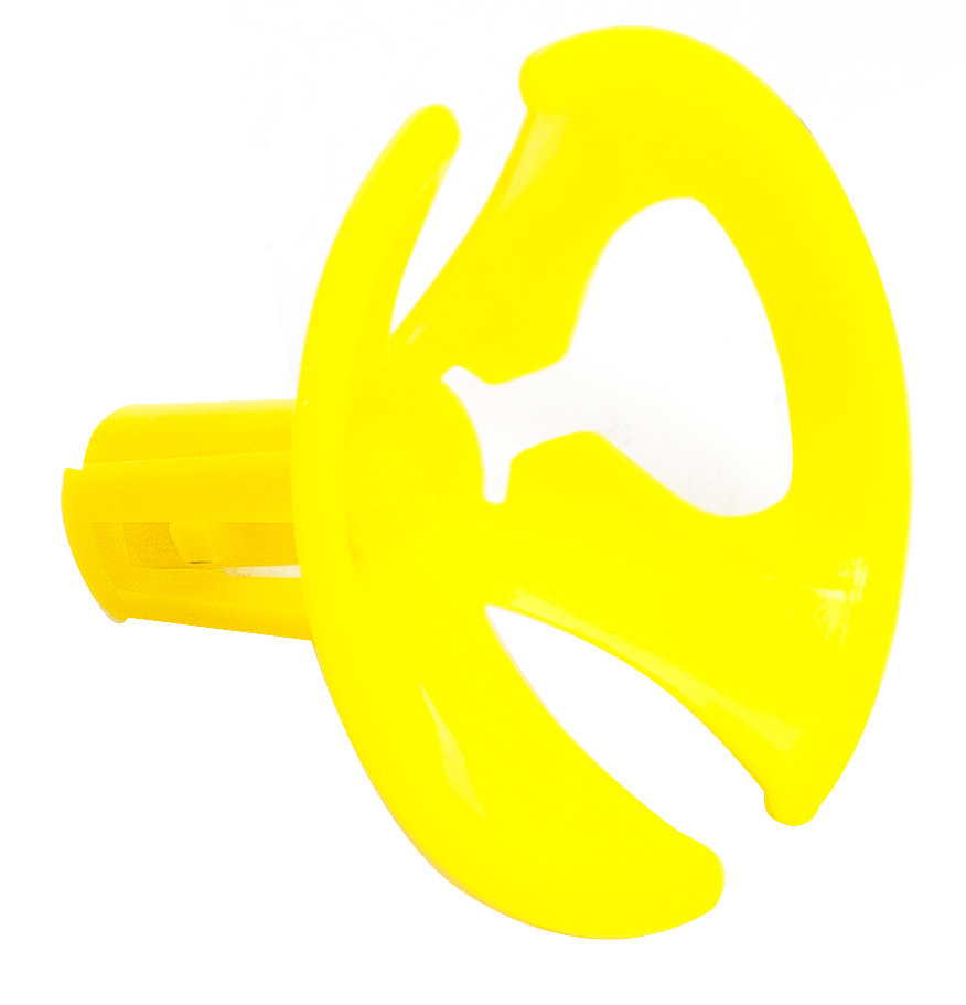 Розетка универсальная 100шт. желтая