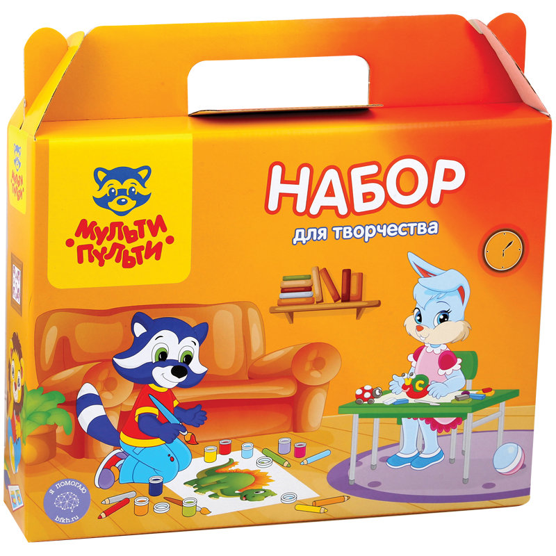 Короб "Набор для творчества" Мульти-Пульти, без наполнения /20/