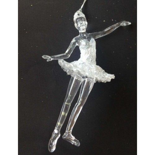 Украшение елочное подвесное "Танцовщицы" из пластика /1/