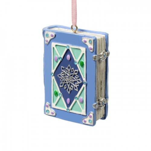 Украшение новогоднее подвесное "Книга зимы" из полирезины /1/