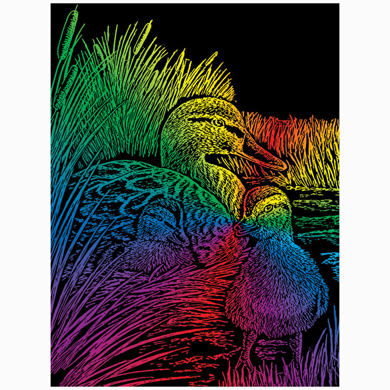 Гравюра Greenwich Line "Утки" с голографическим эффектом /1/