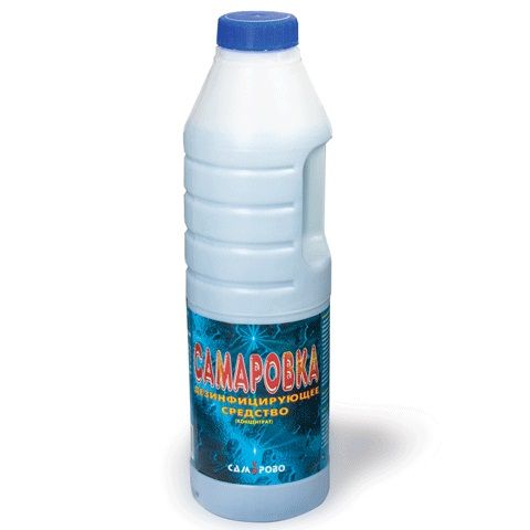 Средство дезинфицирующее 1000мл. "Самаровка" концентрат /12/