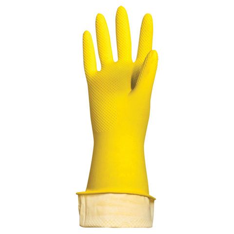 Перчатки латексные ЛЮБАША ЭКОНОМ  размер М (средний) /1/