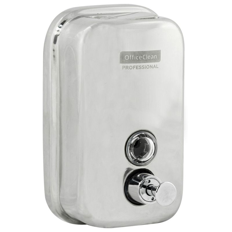 Диспенсер для жидкого мыла "OfficeClean" наливной 0,5л/1/