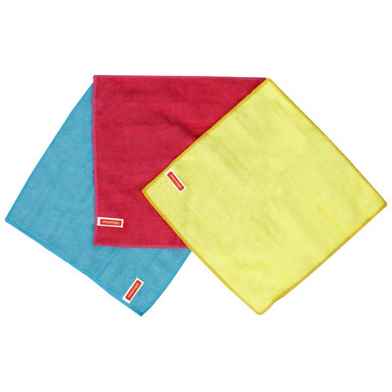 Салфетки для уборки OfficeClean, "Стандарт" микрофибра, 30*30см /1/