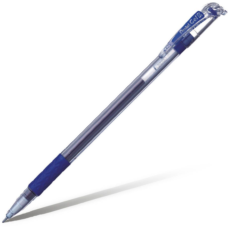 Ручка гелевая синяя "PENTEL" 0,5мм. /12/
