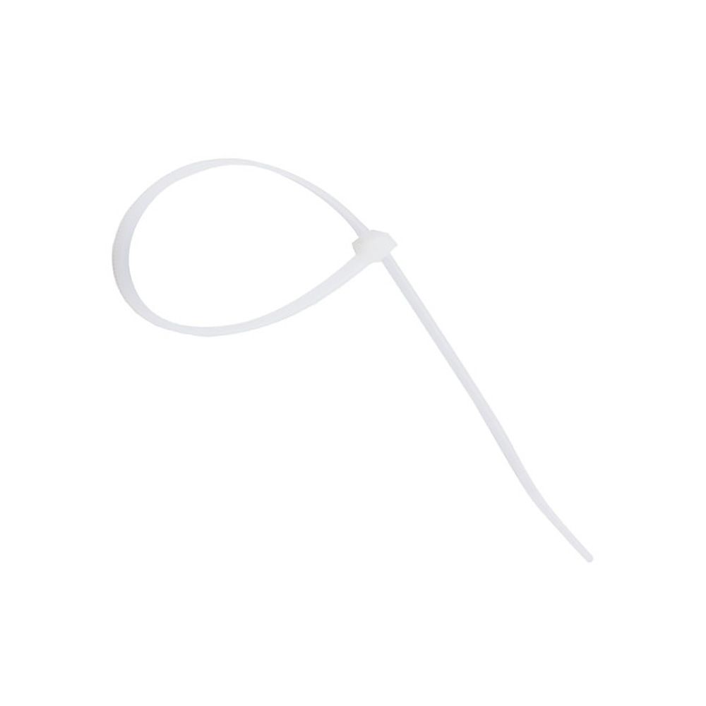 Хомут нейлоновый 4х300 мм "PROCONNECT" белый /100/