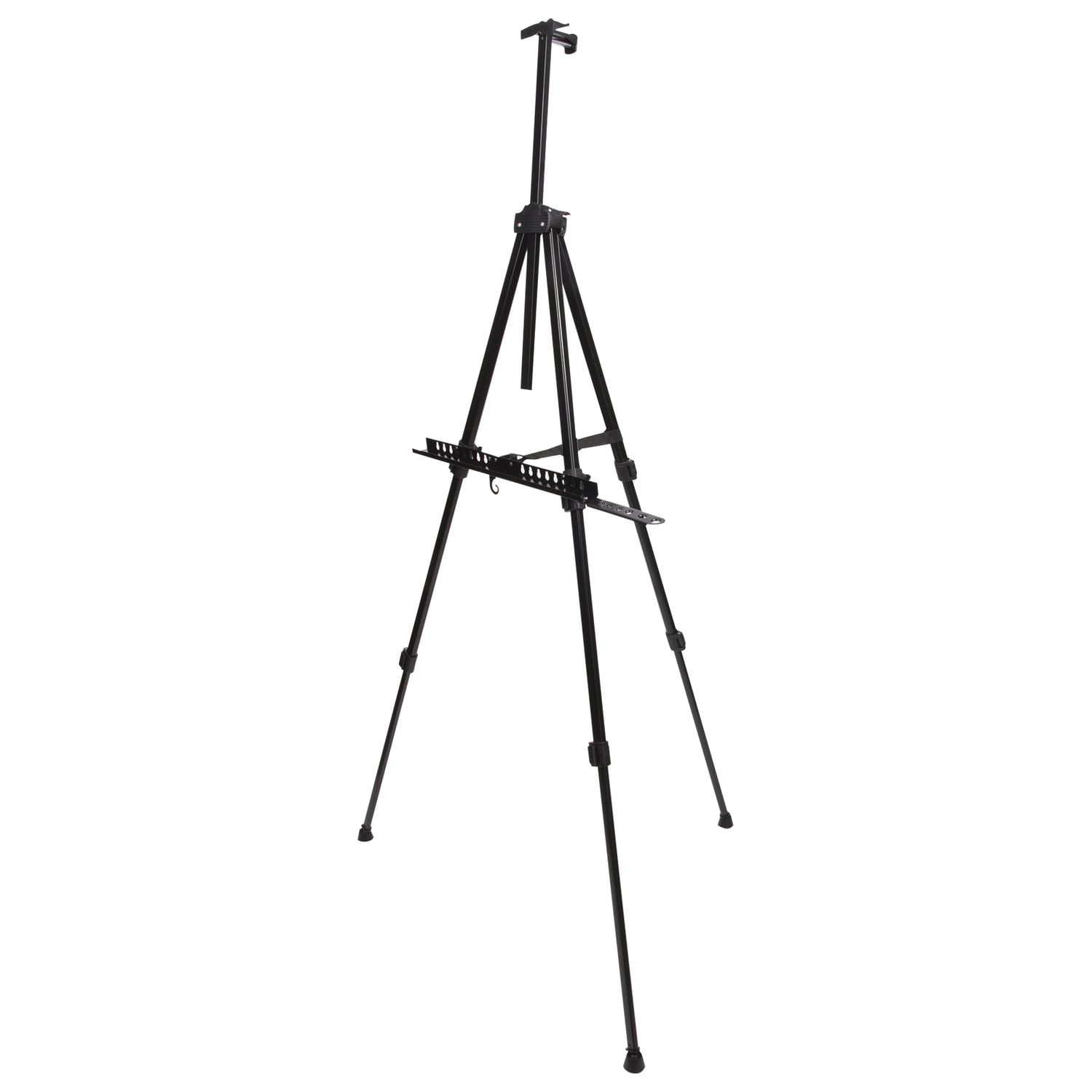 Мольберт напольный "Тренога" алюминий (с чехлом) /1/