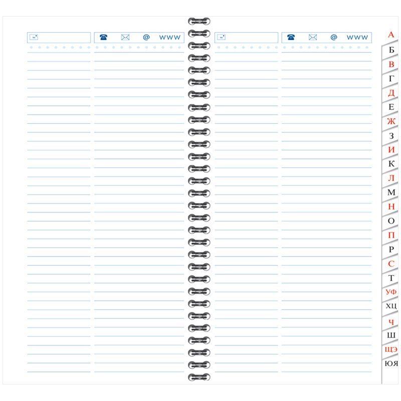 Телефонная книга А5 OfficeSpace "Цветы. Tender flowers"