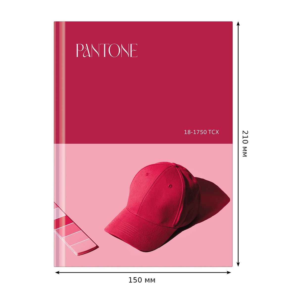 Записная книжка А5  80л. BG "Viva magenta"