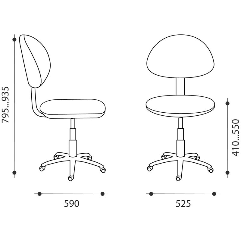 Кресло детское Фабрикант Логика, ткань, KiD'S, №26(спорт), О, PL 540, б/подл, ролик