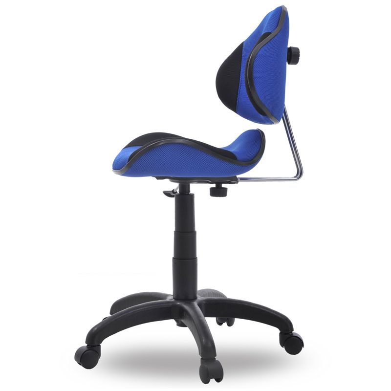 Кресло детское Фабрикант Джерси, ткань TW, черн/синий № 9/№11г/п 140, PL 600