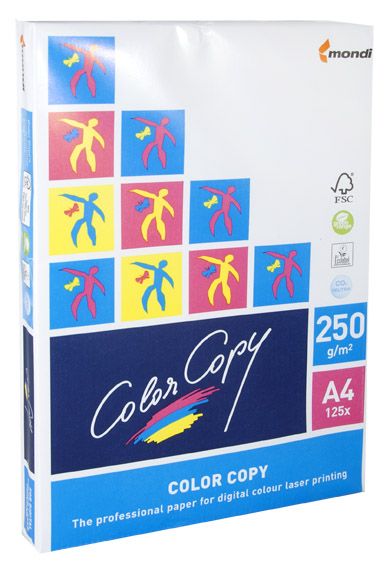 Бумага для оргтехники "Color copy" А4 120г/кв.м 250л. /7/