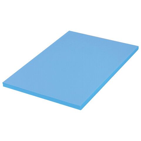 Бумага для оргтехники А4, 100л. 80г/кв.м BRAUBERG "Standard medium" синий /10/