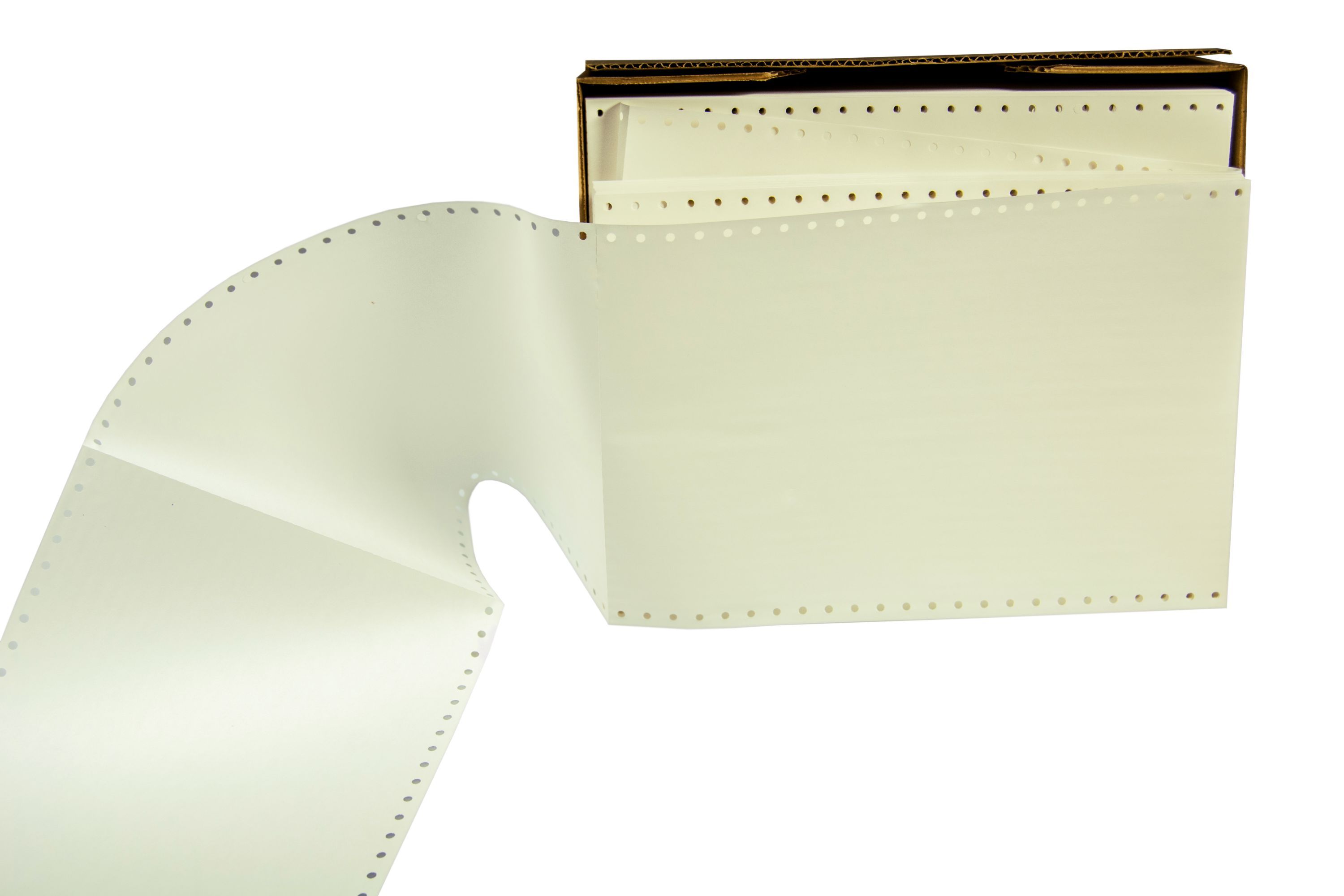 Бумага перфорированная в стопе 420мм х 12м 1600л. "Starless" /1/