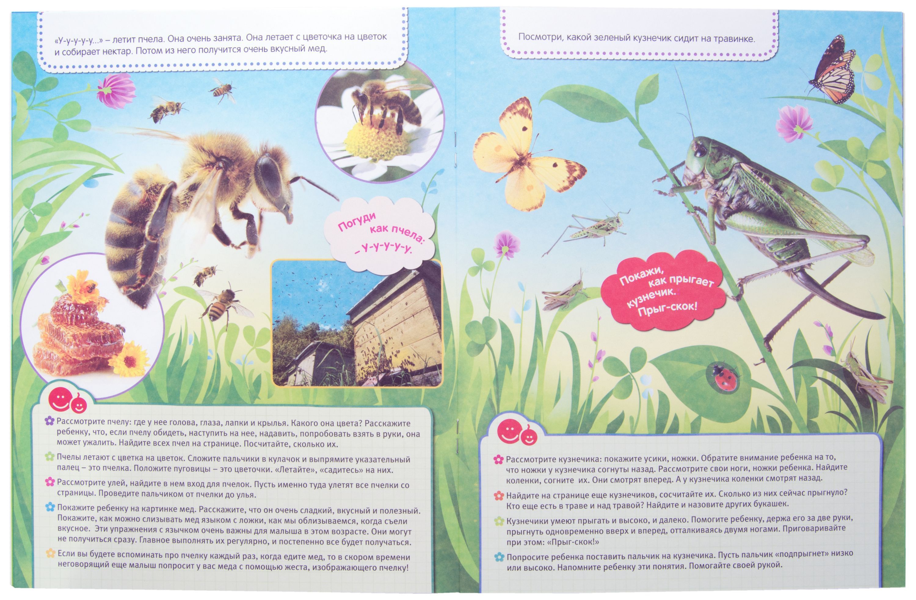 Книга "Букашки" Пальчиковые занятия /1/