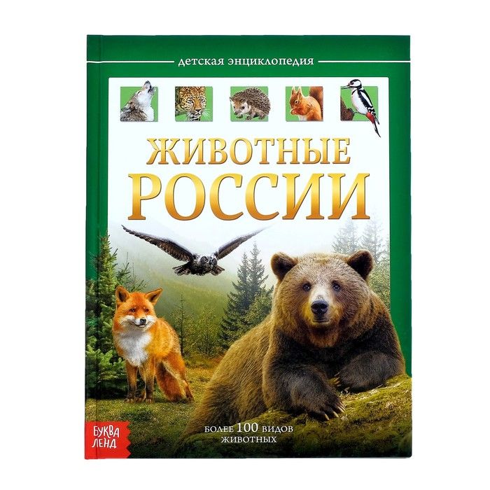 Детская энциклопедия «Животные России»