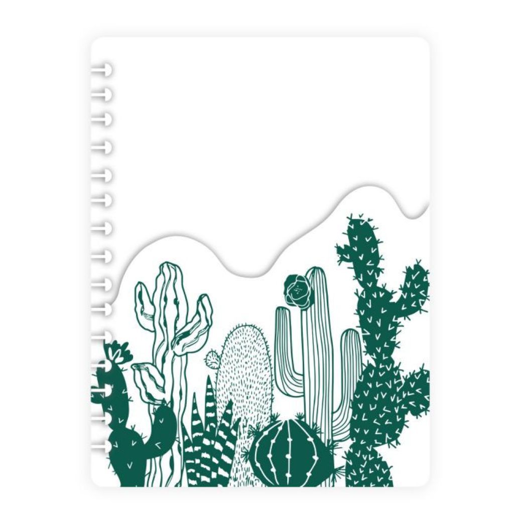 Разделитель листов А5 "Кактусы" пластик /12/