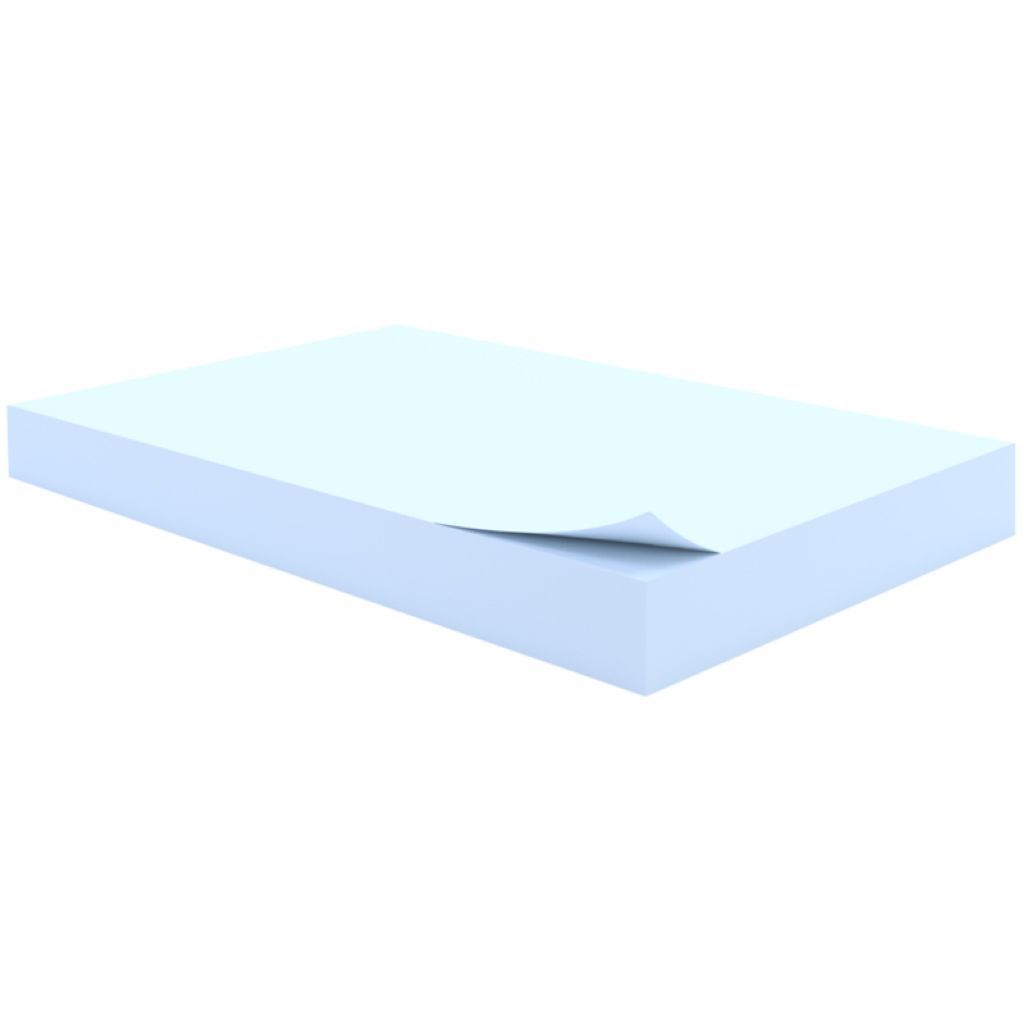 Блок самоклеящийся  76х51мм Berlingo "Стандарт" 100л. голубой /12/