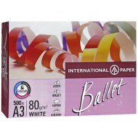 Бумага для оргтехники "Ballet Premier" А4 80г/кв.м 500л. /5/