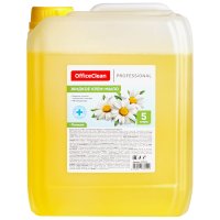 Мыло-крем жидкое 5000мл OfficeClean "Proffesional. Антибактериальное", с ромашкой /4/