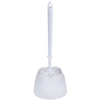 Ерш с подставкой "OfficeClean пластик, белый /12/