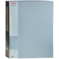 Папка А4 на 2-х кольцах 25мм "Berlingo" серая /20/