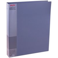 Папка А4 на 2-х кольцах 40мм "Berlingo" серая /12/