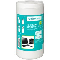Салфетки влажные "OfficeClean" в тубе /12/