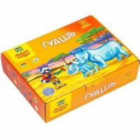 Гуашь 12цв. "Енот в Африке" 20мл /6/