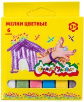 Мел  6цв. "Каляка Маляка" /40/