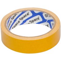 Клейкая лента 25мм х 10м двусторонняя "OfficeSpace" полипропилен /1/72/