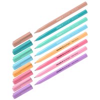 Ручка шариковая синяя Schneider "Tops 505 F" 0,8мм пастельный корпус /50/