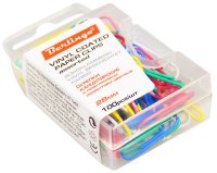 Скрепки 28мм "Berlingo" 100шт. цветные европодвес /12/288/