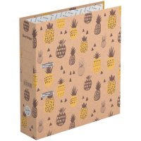 Папка-регистратор 70мм "Berlingo Pineapple" крафт-бумага /20/